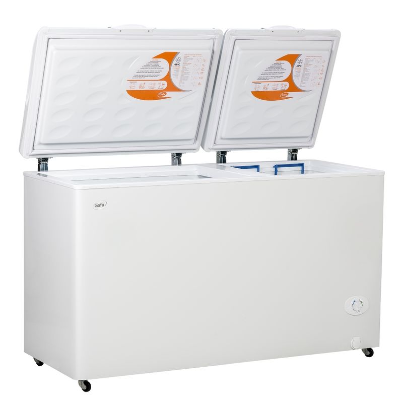 Freezer Horizontal Gafa Eternity XL410DP Doble Puerta 399 Lt