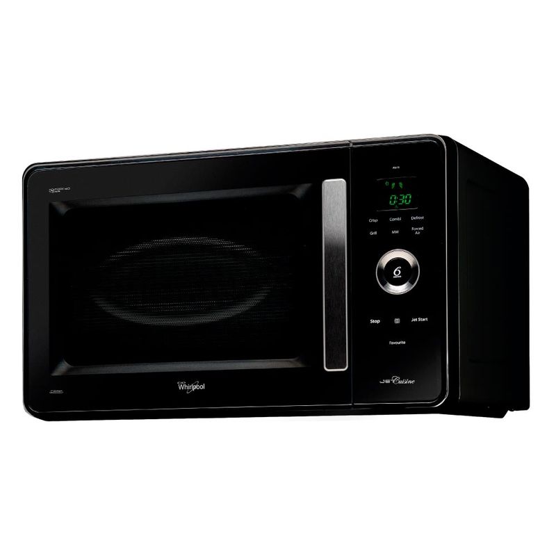 Microondas Con Grill Whirlpool Litros Negro