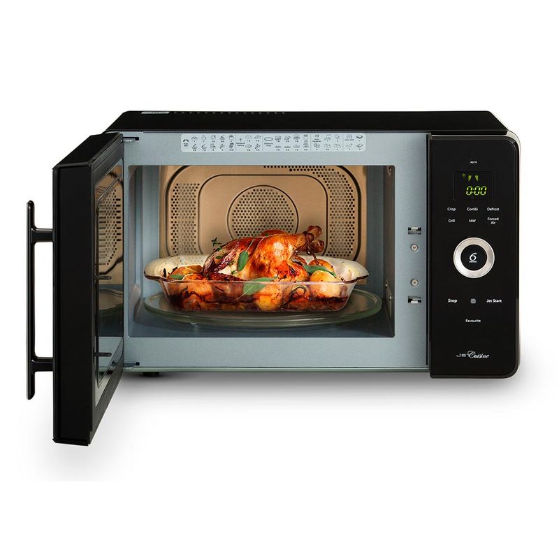 Microondas Con Grill Whirlpool Litros Negro