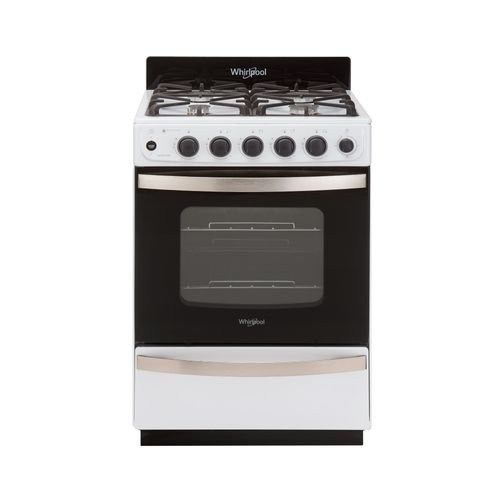 Cocina a gas Whirlpool 56 cm Blanco