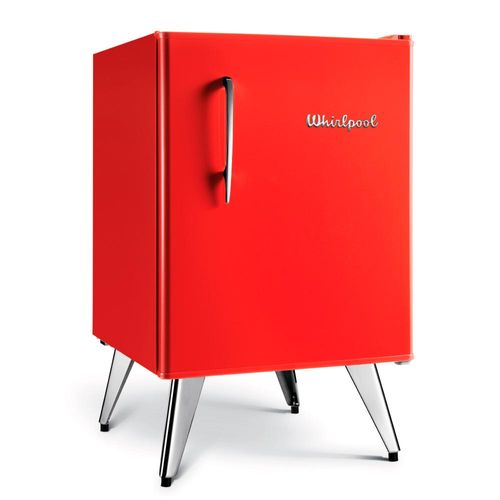 Heladera  Whirlpool Retro 76 Lts Roja