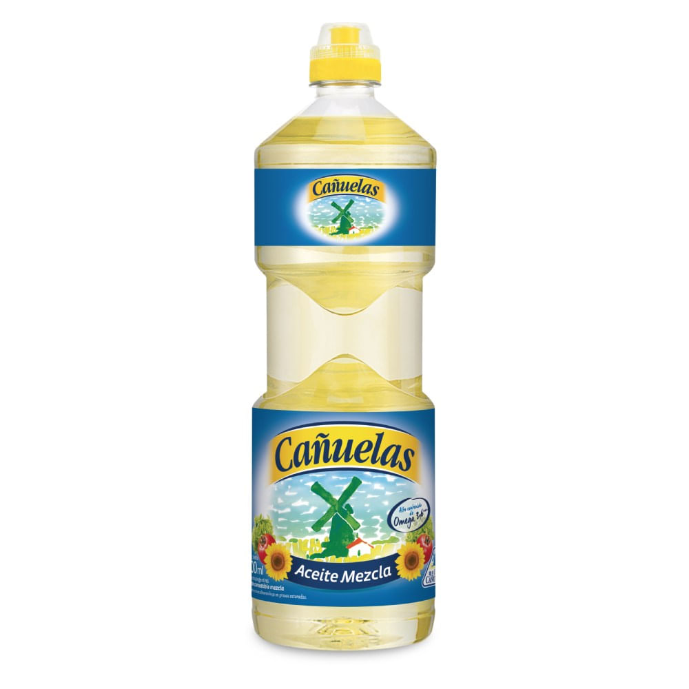 Aceite Mezcla Girasol Cañuelas 900 Ml.