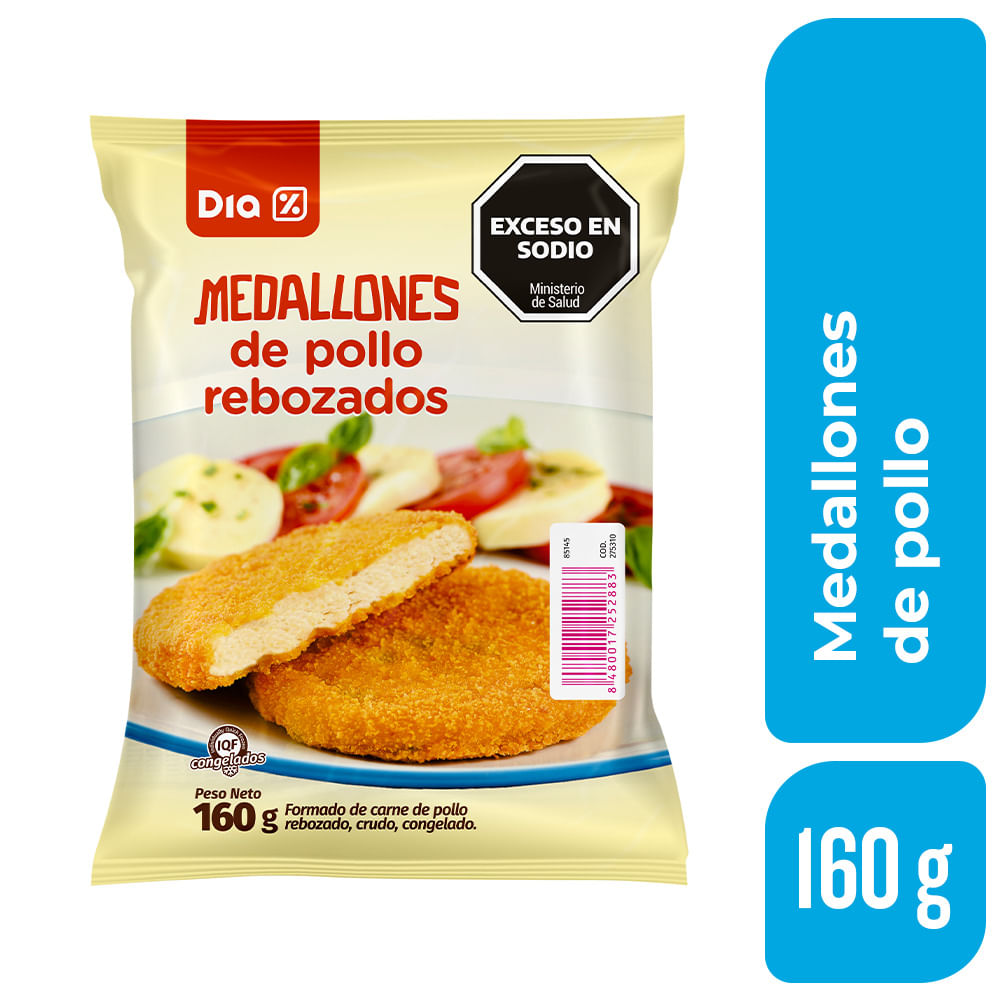 Medallones de Pollo DIA 160 Gr.