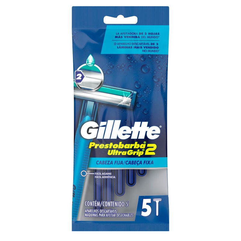 Gillette-Prestobarba-Ultragrip2-Maquina-de-Afeitar-Desechable-con-Cabezal-Fijo-5-Un_2