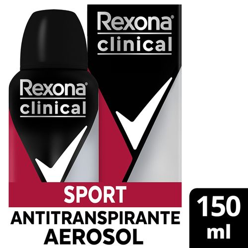 Antitranspirante Sport Men Rexona Clinical 150 Ml