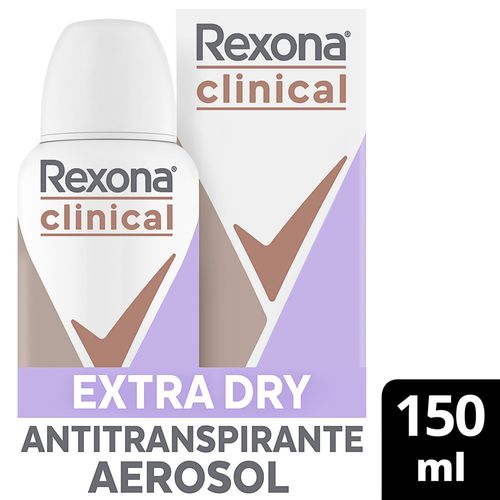 Antitranspirante Extra Dry Rexona Clinical 150 Ml