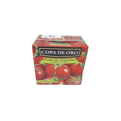 Puré de Tomates Copa de Oro 520 Grs.