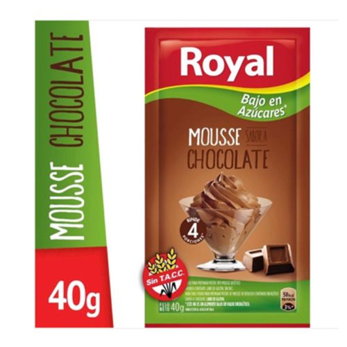 Mousse Royal Light Chocolate 40 Gr.