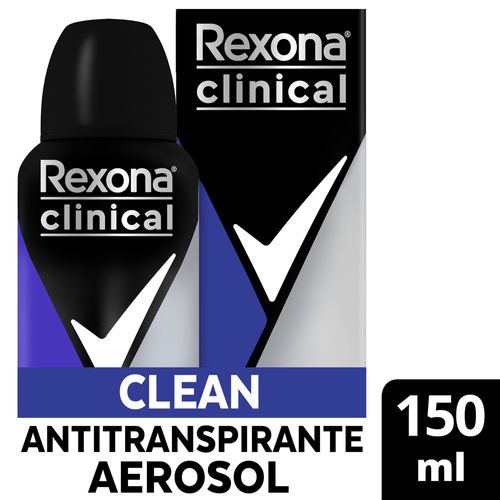 Antitranspirante Clean Men Rexona Clinical 150 Ml