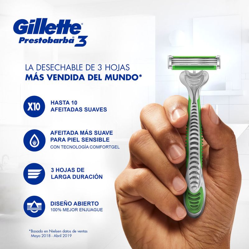 Gillette-Prestobarba3-Sensitive-Maquina-de-Afeitar-Desechable-para-Piel-Sensible-4-Unidades_10