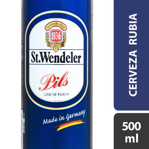 Cerveza Rubia St. Wendeler 500 ml.