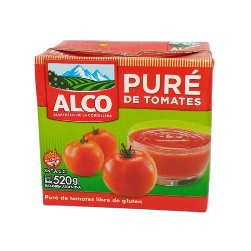 Puré de Tomate Alco 520 Gr.