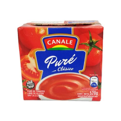 Puré De Tomate Canale 520 Gr.