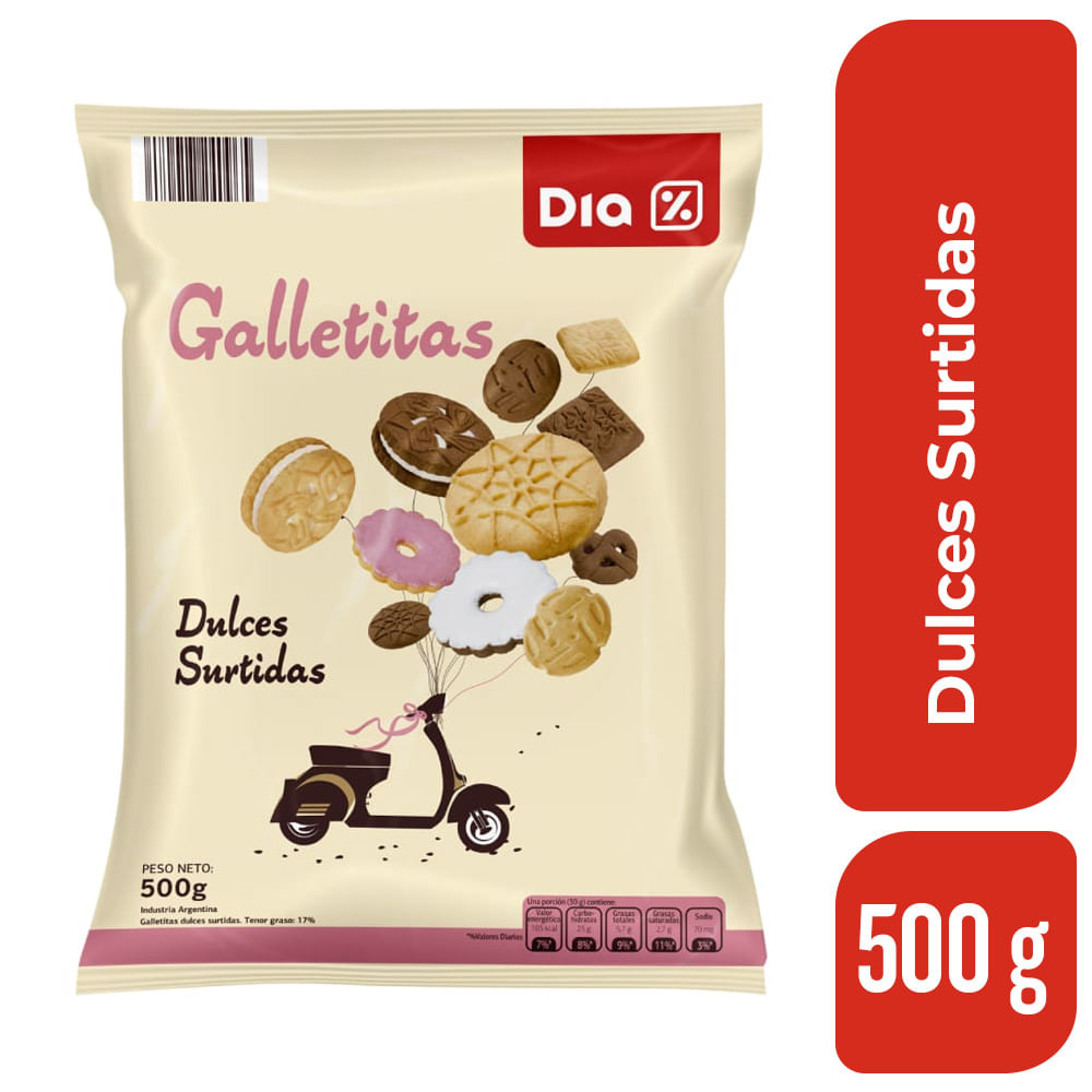 Surtido de galletas Galleteca caja 500 g - Supermercados DIA