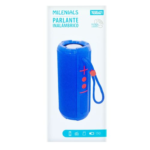 Parlante Inalámbrico Milenials Azul 1 Un.