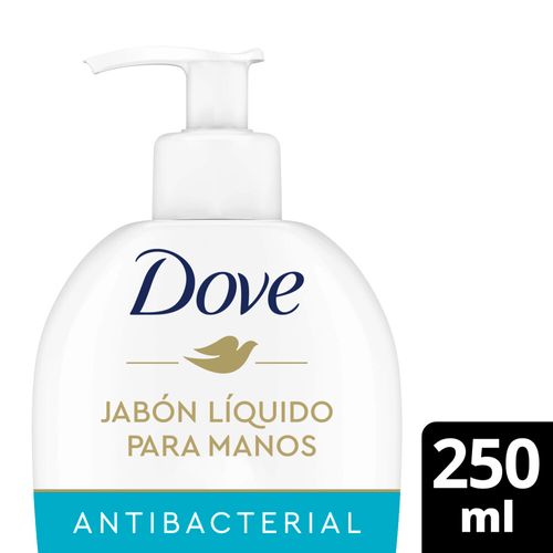 Jabón Líquido para manos DOVE Antibacterial Cuida & Protege 250 ml