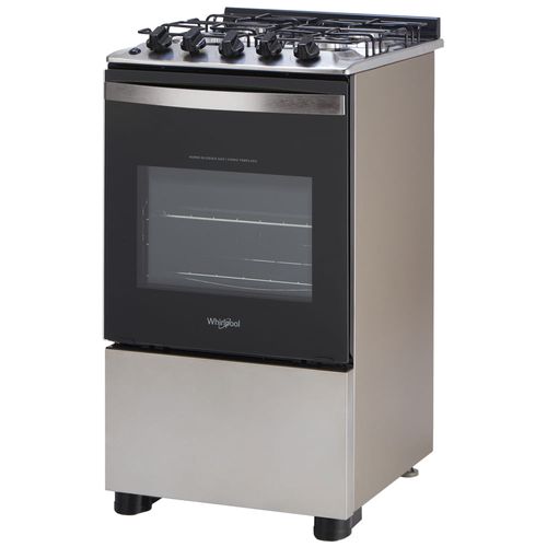 Cocina a gas Whirlpool Inoxidable 49 cm