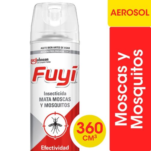 Insecticida Mata Moscas Y Mosquitos Fuyi 360 Ml.