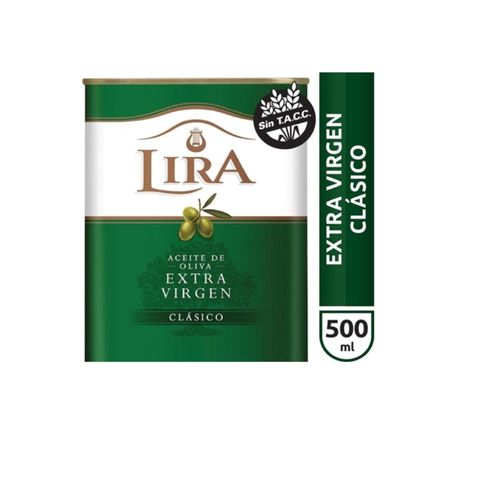 Aceite de Oliva Extra Virgen Lira 500 Ml.