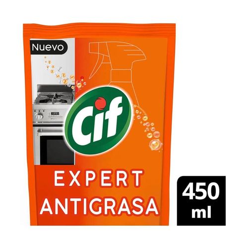 Limpiador Antigrasa Expert Cif 450 Ml.