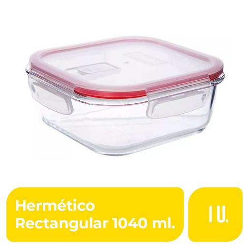 Hermético Rectangular 1040 ML FRESH 1 Ud.