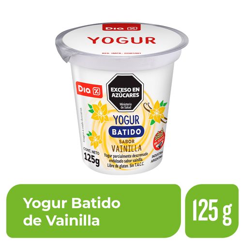 Yogur Entero Bebible Milkaut Vainilla 0% Lactosa 1 Kg.