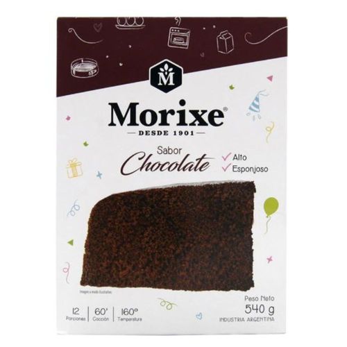 Bizcochuelo Chocolate Morixe 540 Gr.