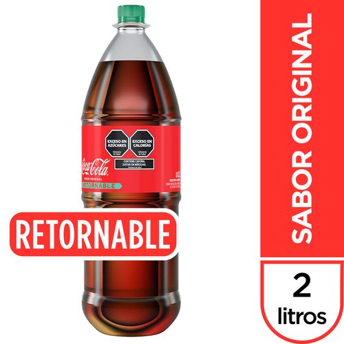 Gaseosa Coca-Cola Sabor Original 2 Lt.