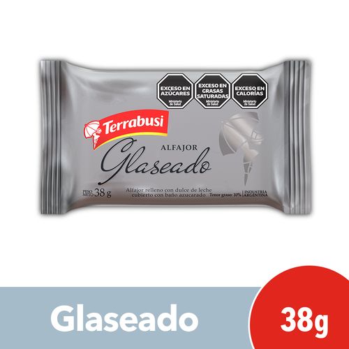 Alfajor Terrabusi Blanco Glaseado 38 Gr.