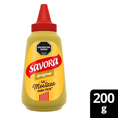 Mostaza Original Savora 200 Gr.