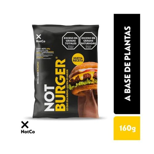 Medallon Vegetal Not Burger Notco 80 Gr