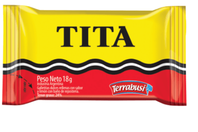 Galleta Tita Rellena Con Baño De Chocolate 1 Ud.