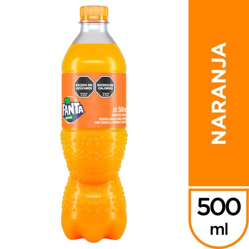 Gaseosa Fanta Naranja 500 Ml.