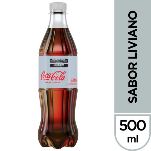 Gaseosa Coca Cola Sabor Liviano 500 Ml.