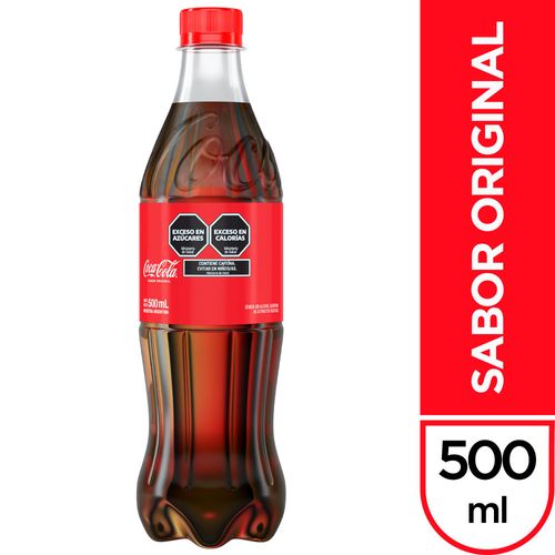 Gaseosa Coca-Cola Sabor Original 500 Ml.