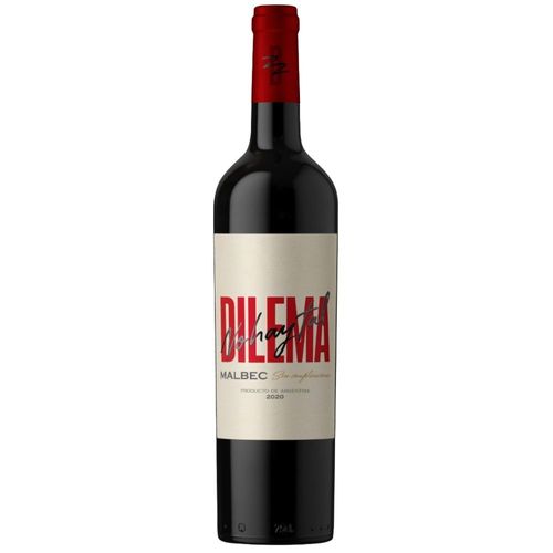 Vino Tinto Malbec Dilema 750 Ml.