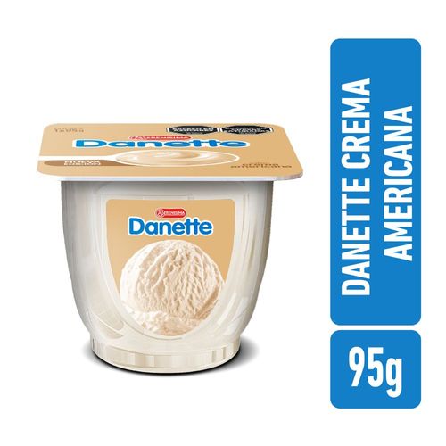 Postre Crema Americana Danette 95 Gr.