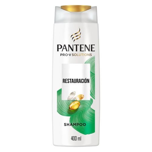 Shampoo Pantene Restauración Pro-V Solutions 400 Ml.