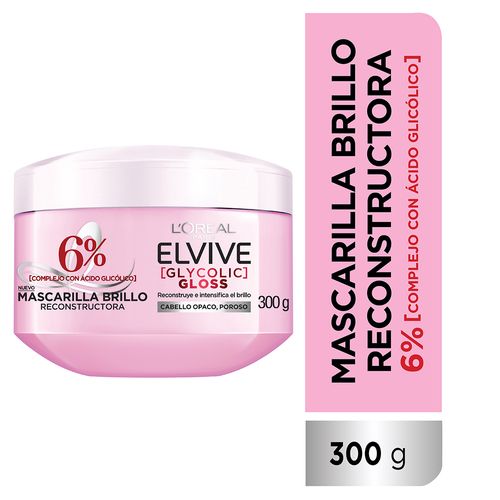 Crema Tratamiento Glyco Glos Elvive 300 Gr.