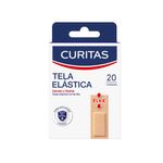 Apositos-Adhesivos Tela-Elastica-Ideal-Para-Heridas-en-Articulaciones-Curitas-x-20-Ud-_2