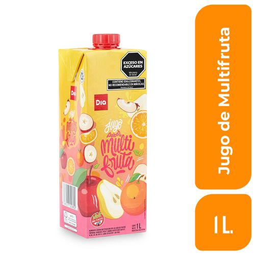 Jugo Multifruta Brick Dia 1 Lt.