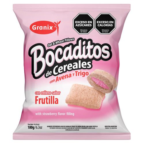 Cereal Bocadito Granix Frutilla 180 Gr.