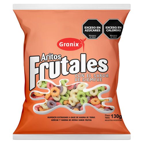 Cereales Granix Aritos Frutales 130 Gr.