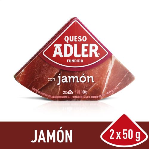 Queso Adler Jamón 100 Gr.