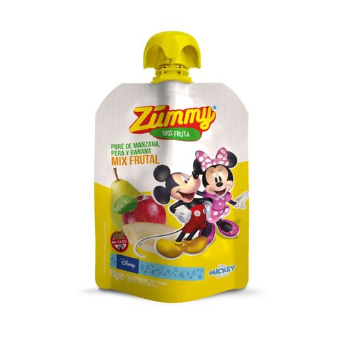 Jugo Pulpa Mix Frutal En Pouch Zummy 90 Gr.