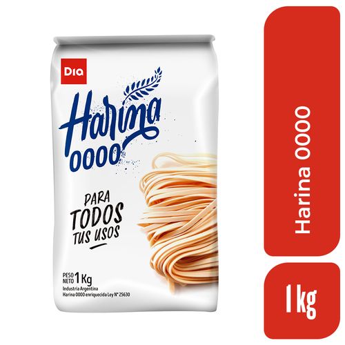 Harina de Trigo 0000 DIA 1 Kg.