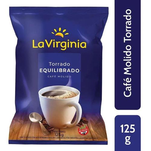 Café Molido Torrado La Virginia 125 Gr.