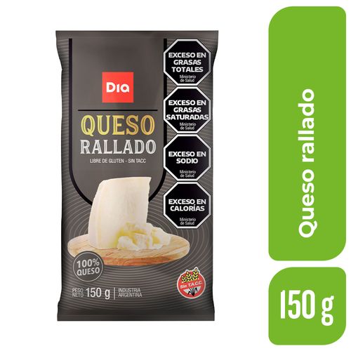 Queso Rallado DIA 150 Gr.