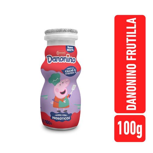 Yogurt Bebible Frutillla Danonino 100 Grs.