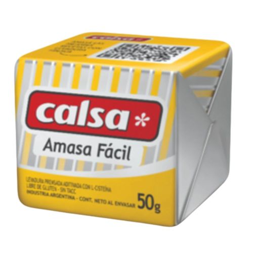 Levadura Fresca Amasa Facil Calsa 50 Gr.